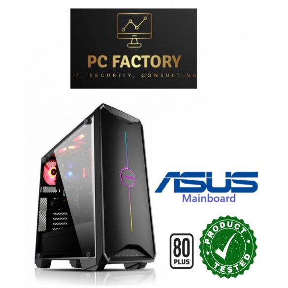 PC FACTORY BRAND 04 (ASUS ALAPLAP/i5 10400F/16GB DDR4/480GB SSD/RTX 3060 12GB GDDR6)