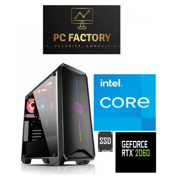 PC FACTORY INTEL_11.Gen_GAMER 101 Intel CoreCore i9-11900K/16GB DDR4/1TB SSD/nVidia 2060)