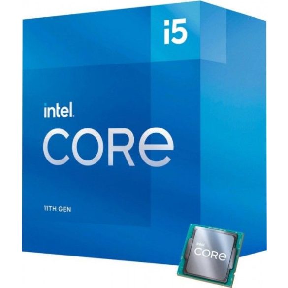 Intel Core i5-11600KF 3,9GHz 12MB LGA1200 BOX (Ventilátor nélkül)