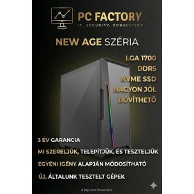   PC FACTORY NEW AGE 17 ( Intel i3 14100F/8GB DDR5/1TB NVME SSD/GT1030)