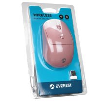   Everest Vezeték nélküli Egér - SM-320 Rosegold (1600 DPI, 4gomb, optikai, Rosegold)