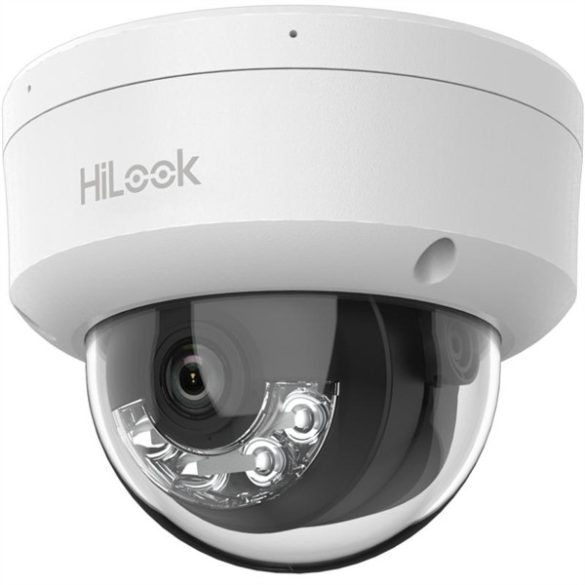 HiLook IP dómkamera - IPC-D120HA-LU (2MP, 2,8mm, kültéri, H265+, IP67, IK10, IR30m, ICR, DWDR, PoE