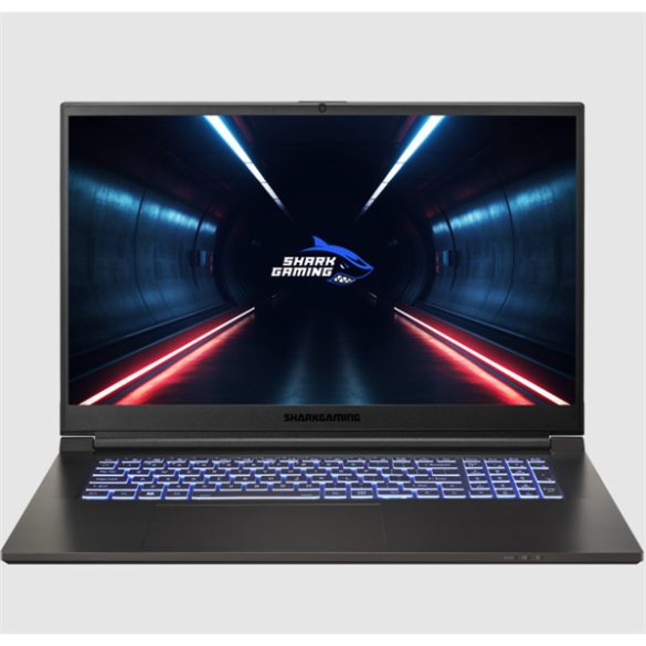 SHARK GAMING Notebook - 8G17-70 (17,3" QHD 240Hz, i9-13900HX, 32GB, 2TB SSD, RTX4070 8GB, Win11, magyar)